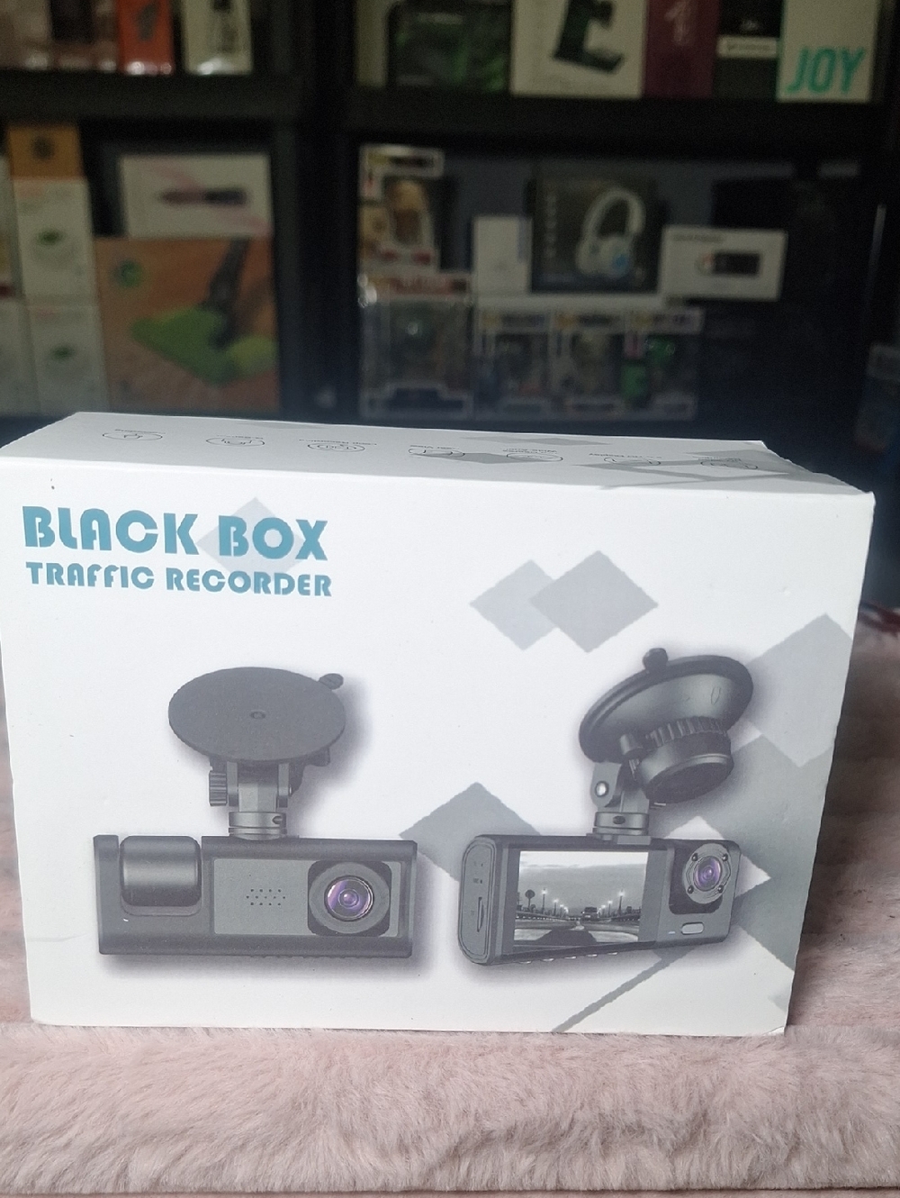 BLACK BOX Traffic Recorder Dash Cam Front And Inside Recording!!